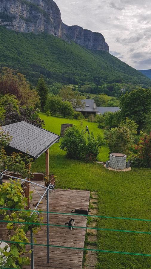 Studio Au Pied De La Montagne Et Vue Imprenable Saint-Alban  Exteriér fotografie
